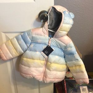 Baby Gap Multi Color Puffer